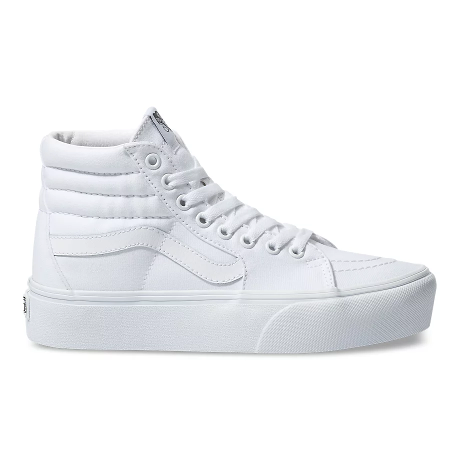 vans altas blancas